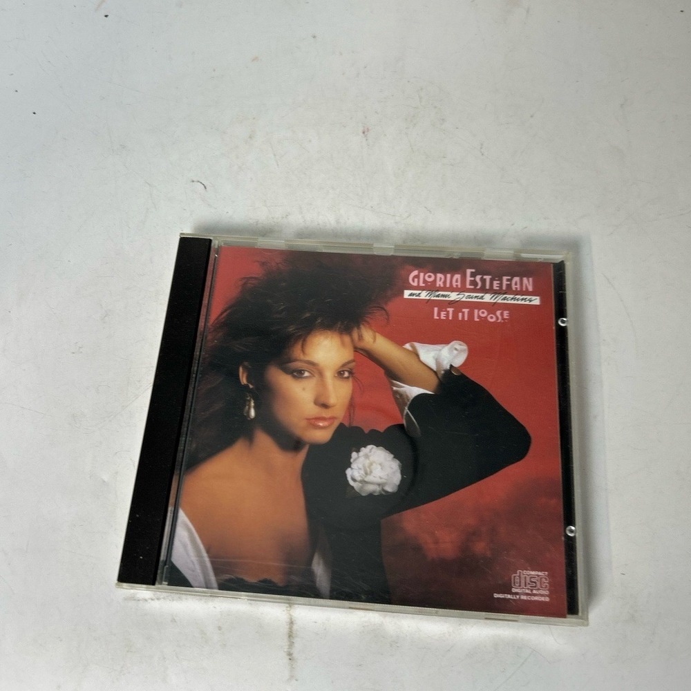 Epic CD Compact Disc Let It Loose Latin Pop Digital Audio Disc‎ 80s Collectible